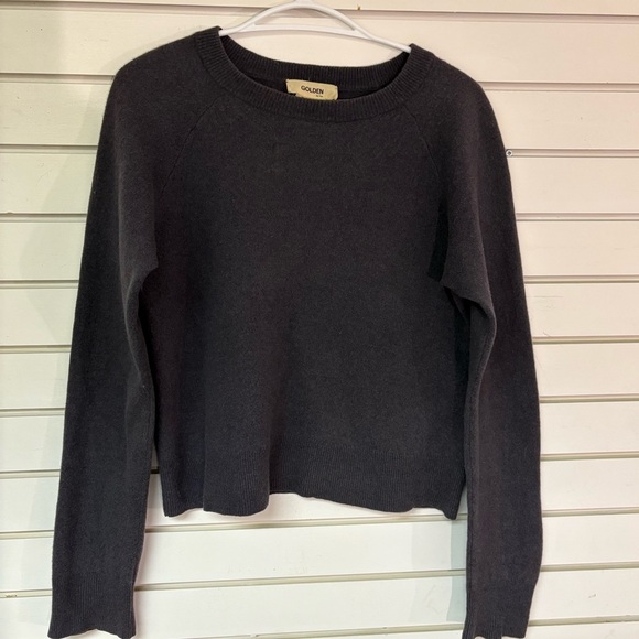 Golden by TNA Women’s Med Grey Cashmere Wool Blend Sweater Pullover Soft Luxury - Picture 1 of 8